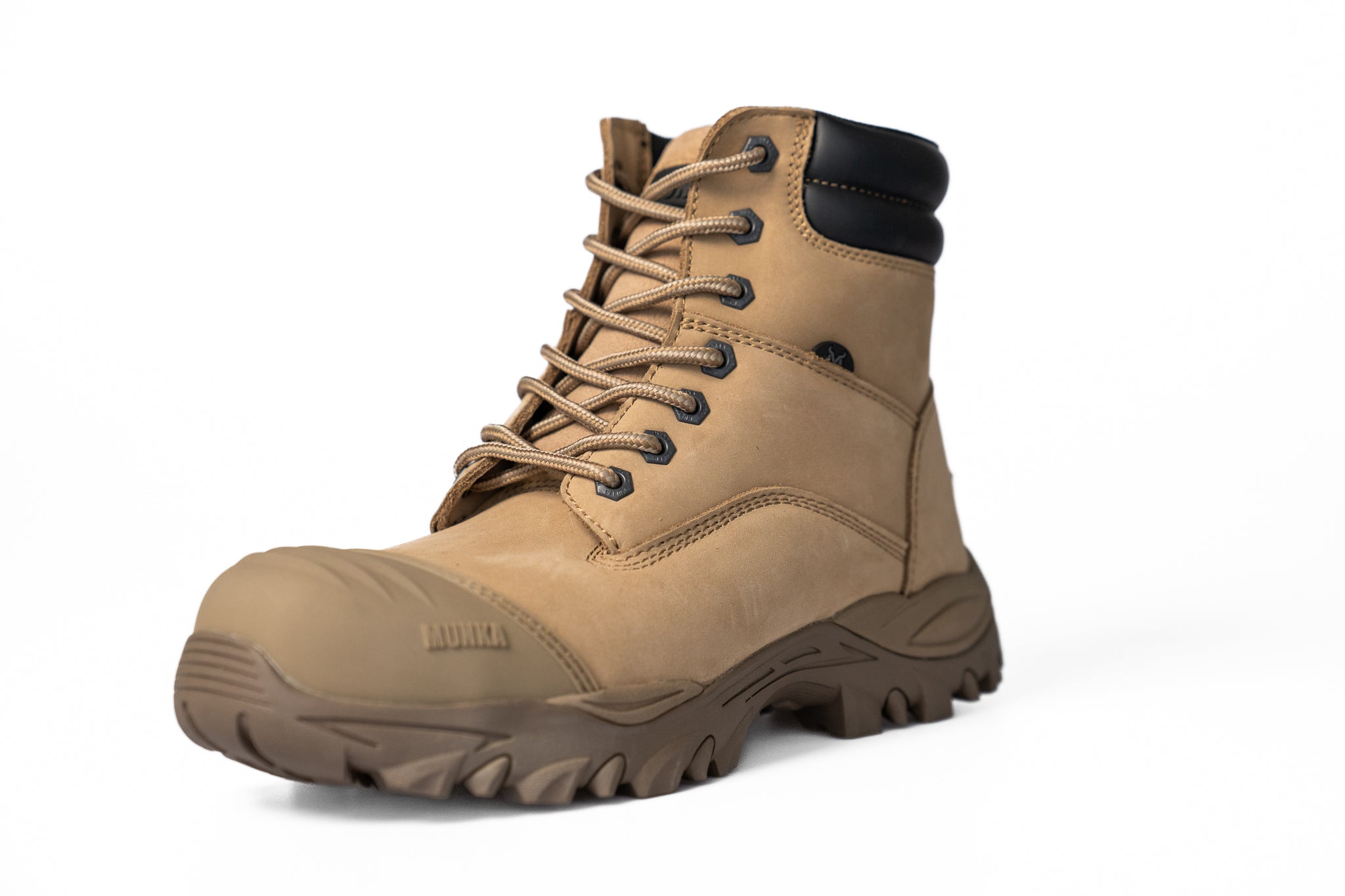 manboo Zebu Zip (Stone) – Munka Work