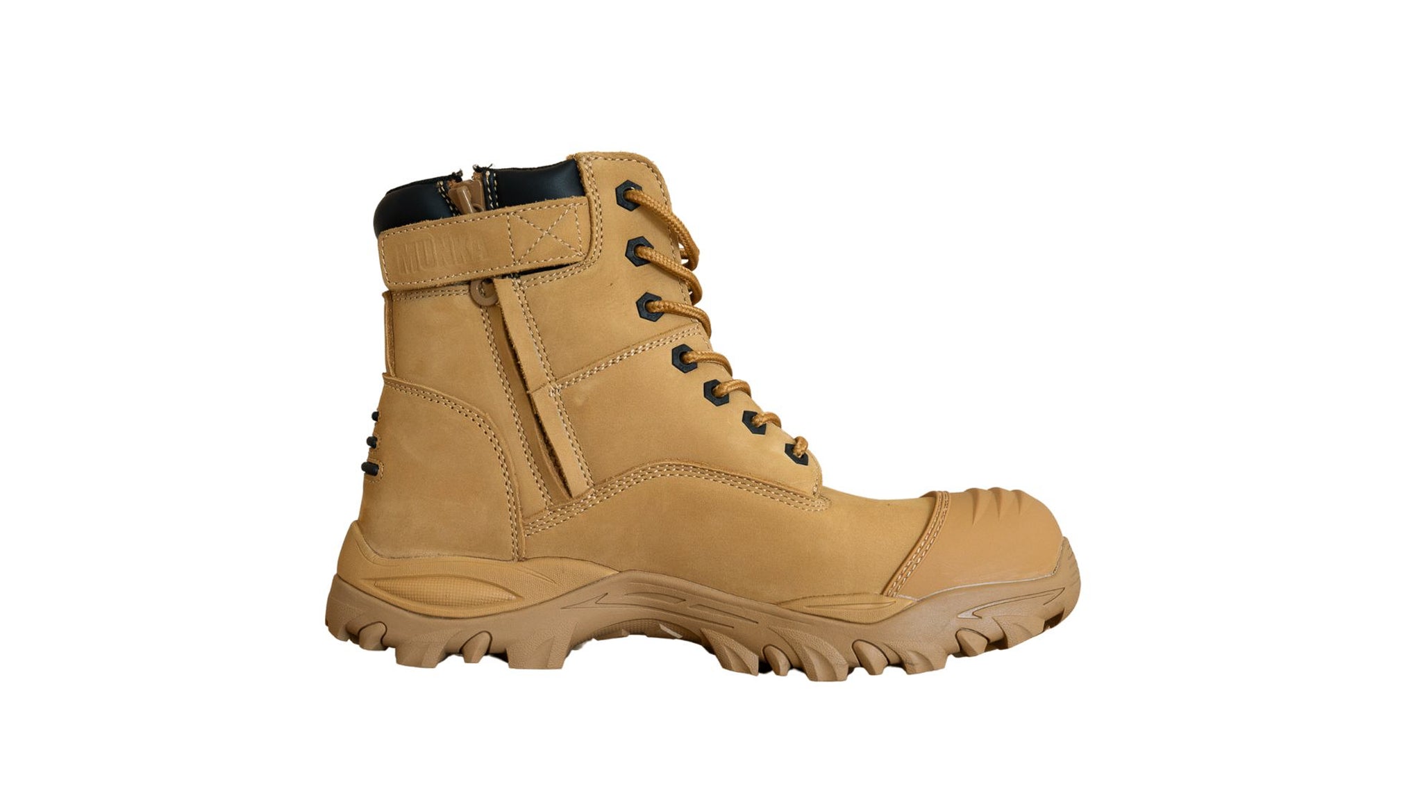 Bubu④ J726 Zebu Zip (Wheat + Black) – Munka Work